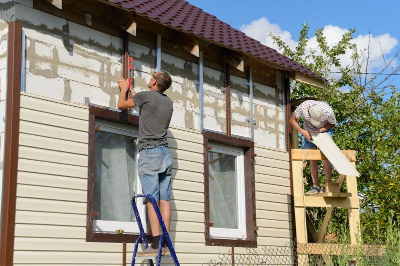 Final Inspection of Vinyl Siding